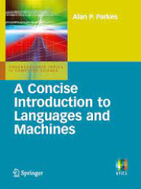Image of A Conciese Introduction To Languages And Machines