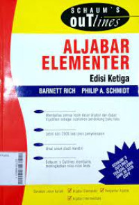 Image of Aljabar Elementer Edisi Ketiga