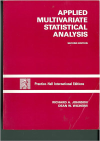 Image of Applied Multivariate Statistical Analysis