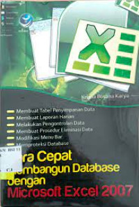 Image of Cara Cepat Membangun Database dengan Microsoft Excel 2007