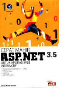 Image of Cepat Mahir ASP.Net 3.5 Untuk Aplikasi Web Interaktif