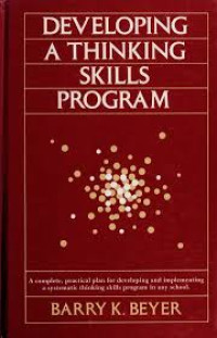 Image of Developing a Thinking Skills Program