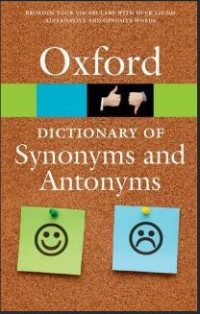 Image of Dictionary of Synonyms and Antonyms