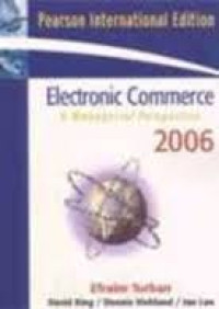 Image of Electronic Commerce A Managerial Perspective