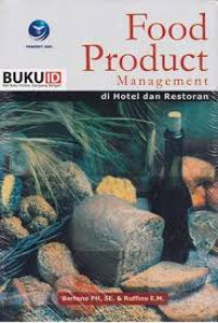 Image of Food Product Management di Hotel dan Restoran
