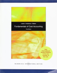 Image of Fundamentals of Cost Accounting