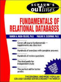 Image of Fundamentals Of Relational Databases
