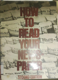 Image of HOW TO READ YOUR NEWS-PAPER