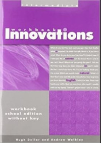 Image of intermediate : work book Innovations