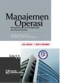 Image of Manajemen Operasi : Manajemen Keberlangsungan dan Rantai Pasokan