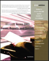 Image of Microsoft Access 2003 Forms,Reports, and Queries