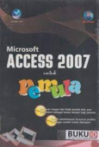 Image of Microsoft Access 2007 untuk Pemula