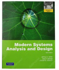 Image of Modern Systems Analysis and Design