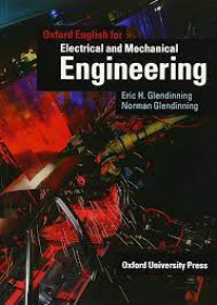 Image of Oxford English for Electrical and Mechanical : Engineering
