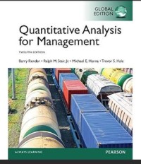 Image of Quantitative analysis for management