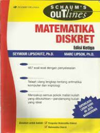Image of Schaum's Outlines Matematika Diskret: Teori dan Soal-soal