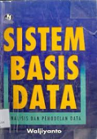 Image of Sistem Basis Data : analisis dan pemodelan data