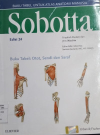 Image of Sobotta: Buku Tabel Otot, Sendi dan Saraf